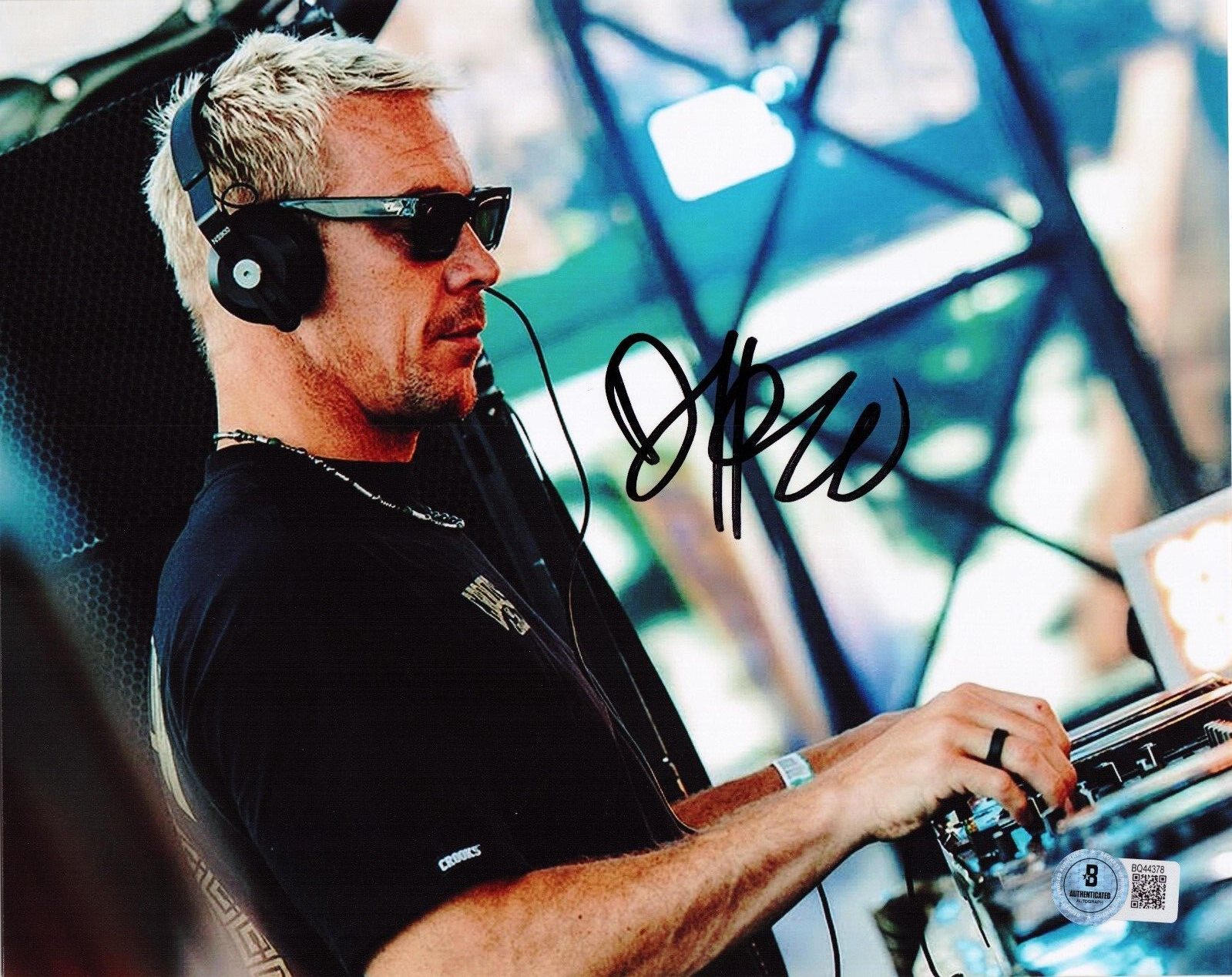 Diplo Signed Music DJ Electronic Dance EDM 8x10 Photo w/Beckett COA BQ44378