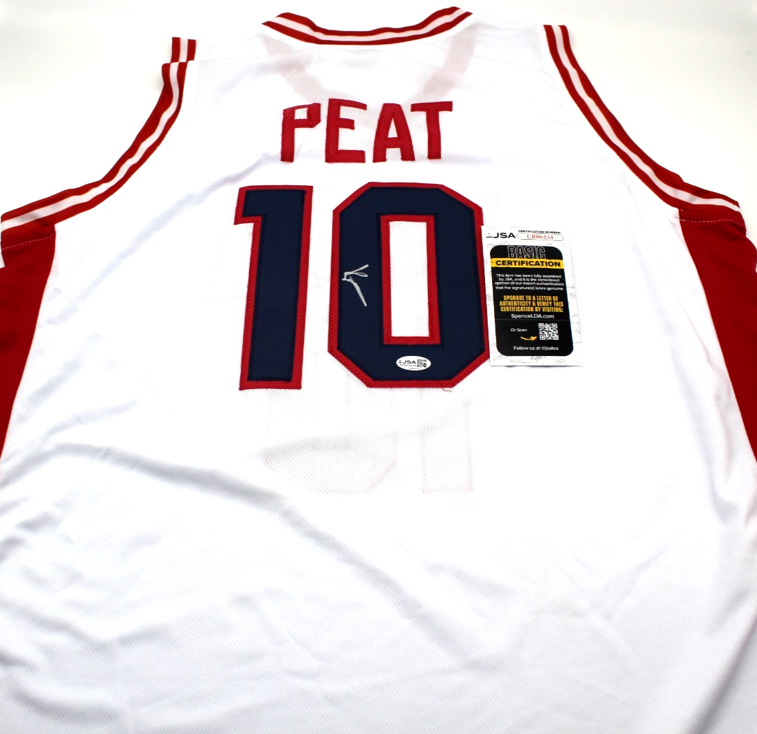 Koa Peat Signed Custom Arizona Wildcats Basketball Jersey w/JSA COA CR86434