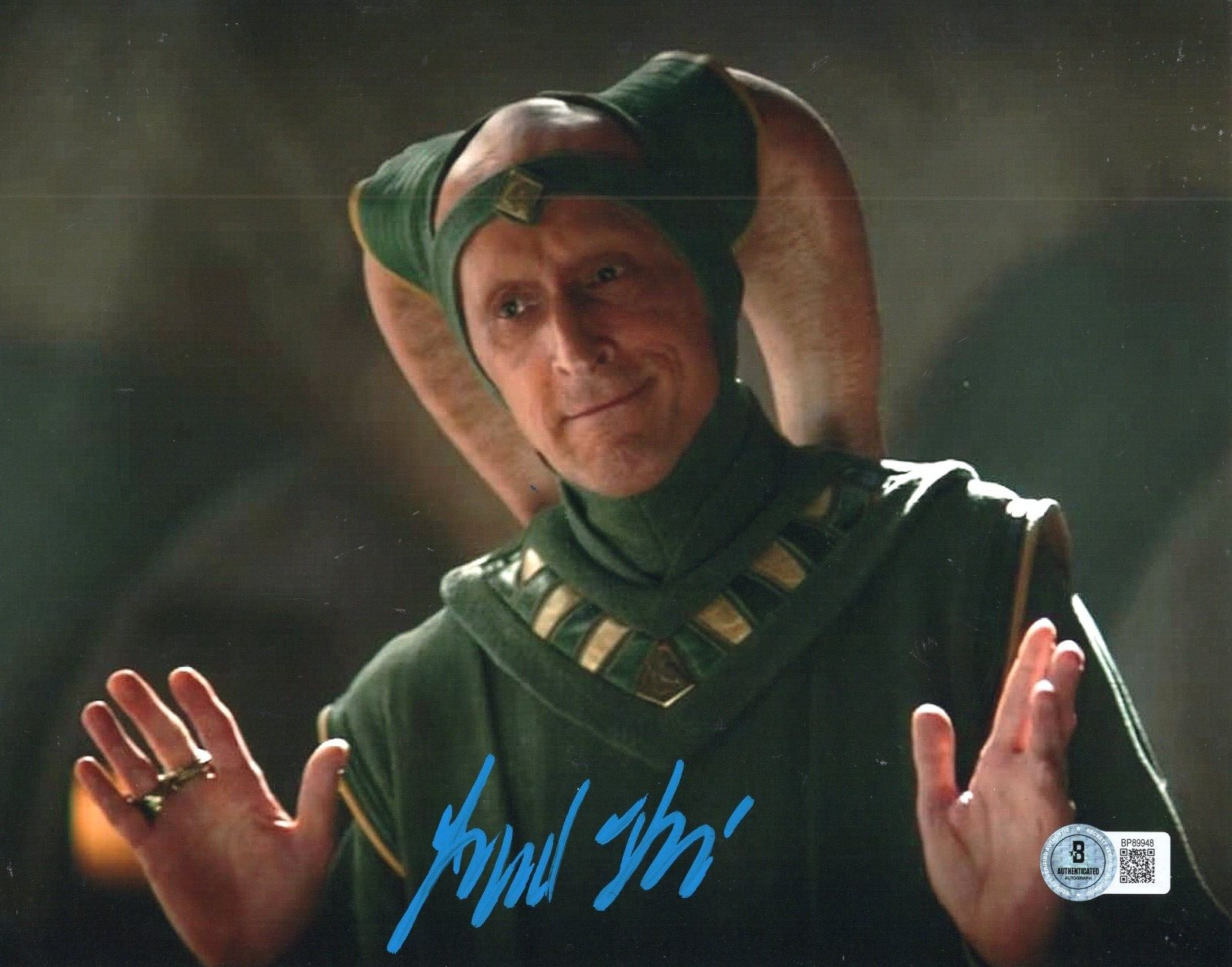 David Pasquesi Boba Fett The Majordomo Signed 8x10 Photo w/Beckett COA BP89948