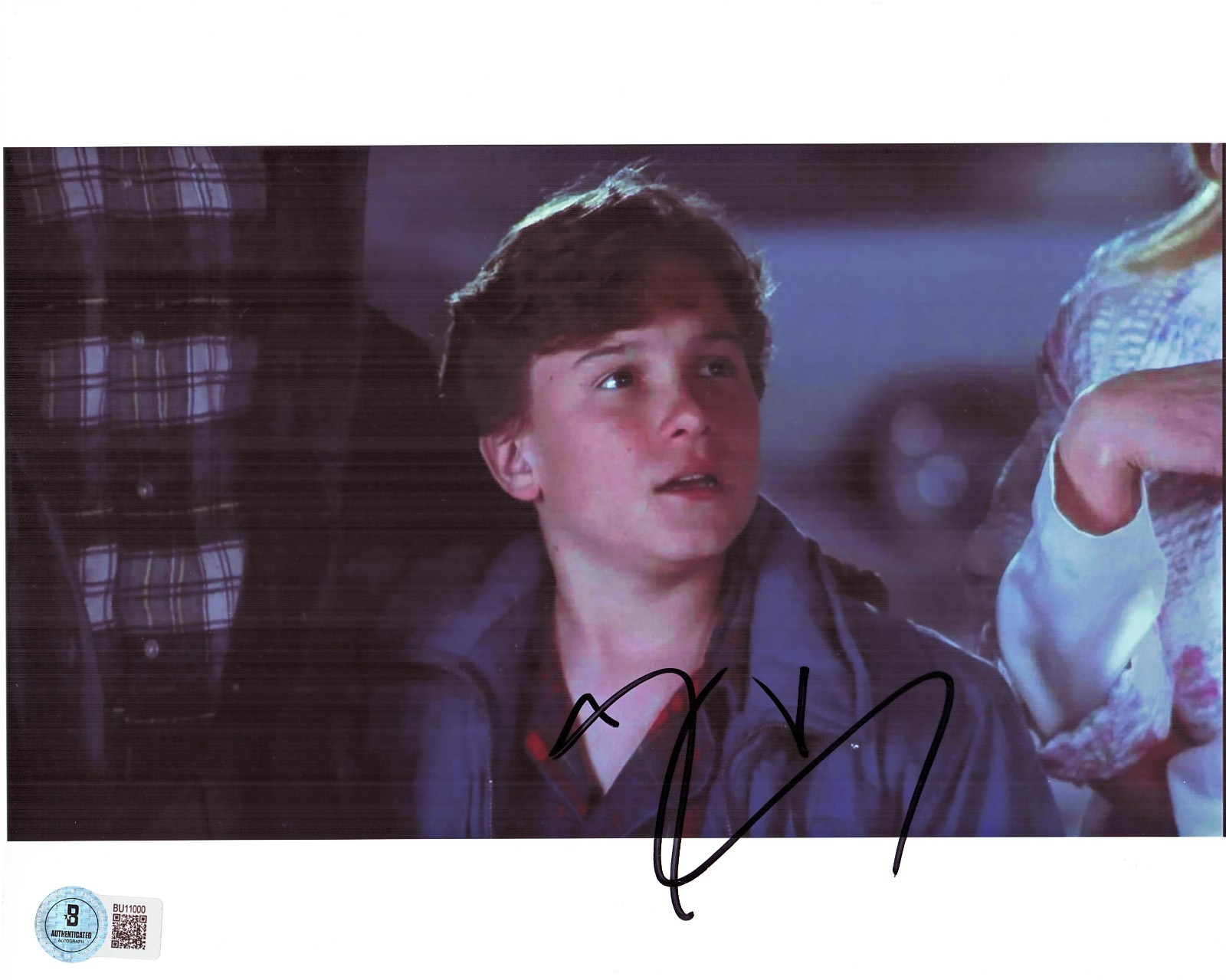 Johnny Galecki Signed Christmas Vacation 8x10 Photo W/Beckett COA BU11000