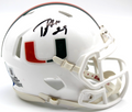 Tyrique Stevenson Miami Hurricanes Signed Mini Helmet w/Beckett BV10325
