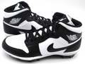 Nike Air Jordan 1 Mid TD Panda Football Cleat Men's Sizes 14 thru 16 FJ6805-100