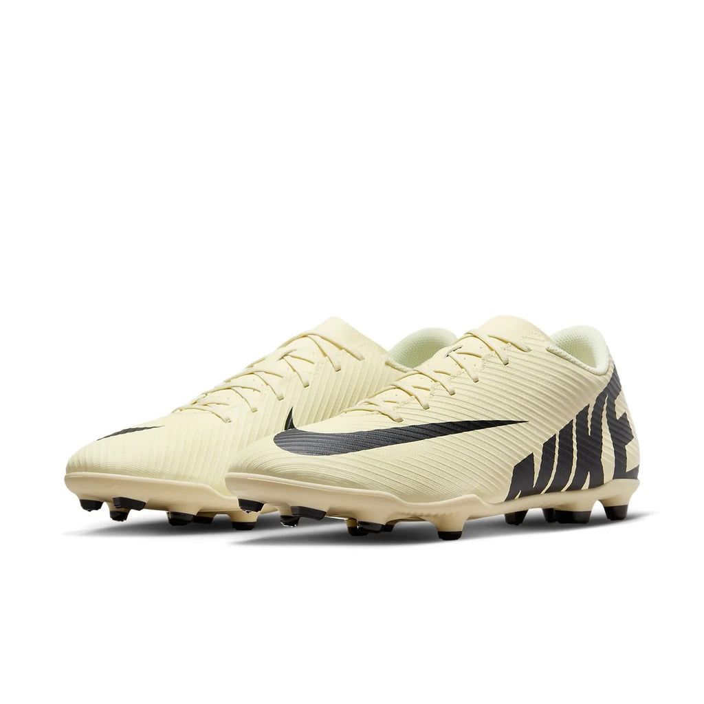 Size 7 Nike Air Mercurial Zoom Vapor 15 Club FG/MG Lemon Black New DJ5963-700