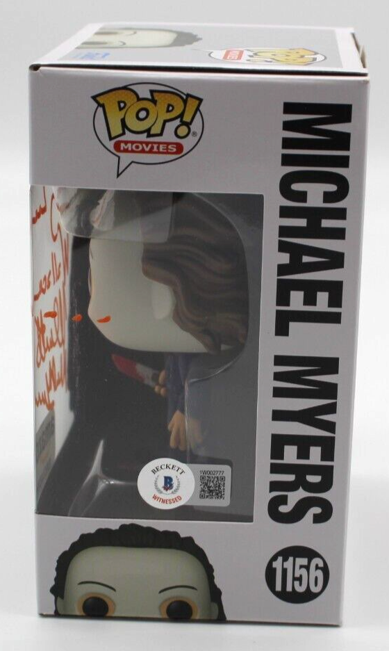 Nick Castle & Tommy Lee Wallace Signed Michael Myers Funko w/Beckett 1W002777
