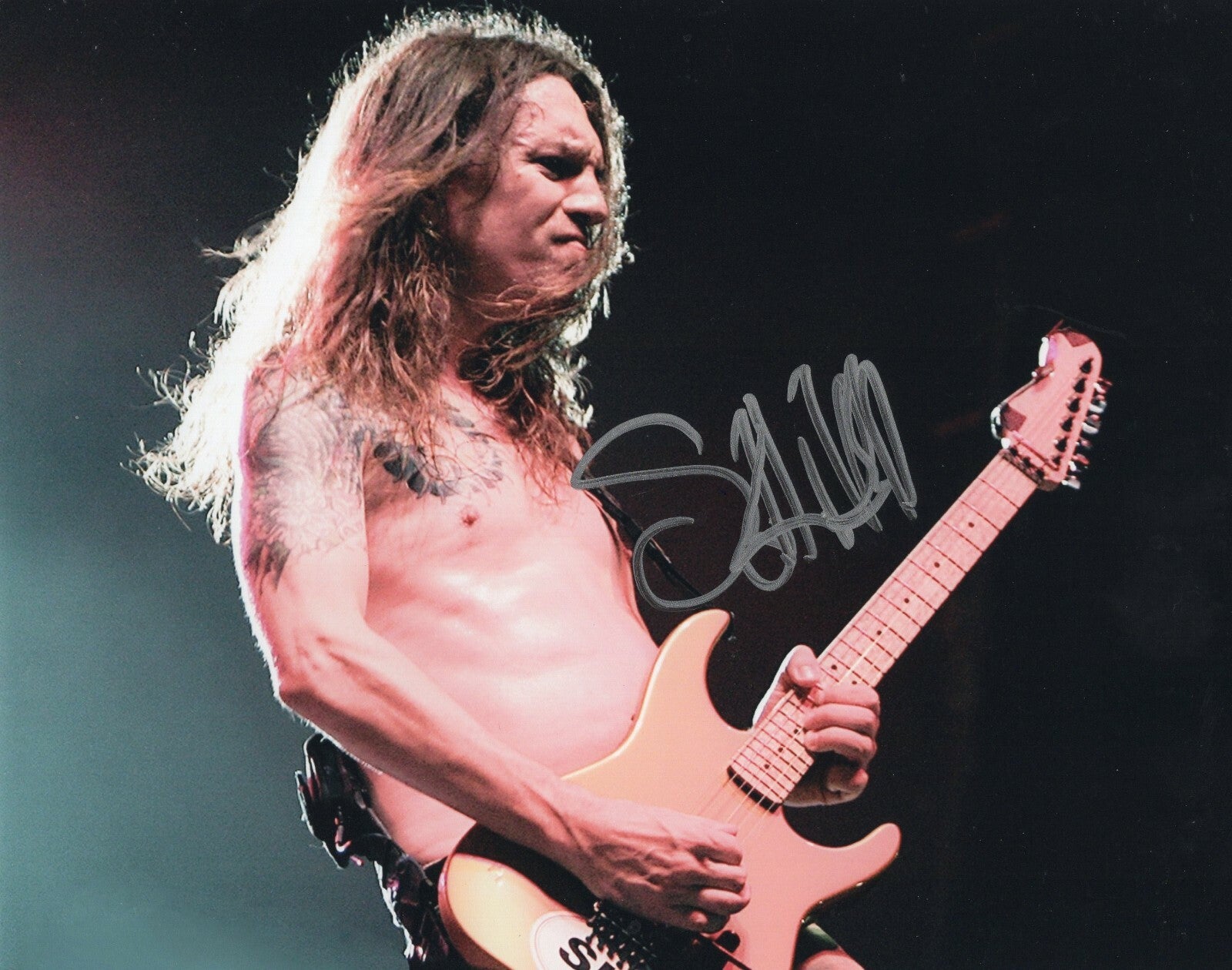 Scotti Hill Signed 8x10 Photo w/COA Skid Row  