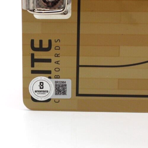 Tom Izzo Michigan State Spartans Signed Clipboard/Play w/Beckett COA BR32964