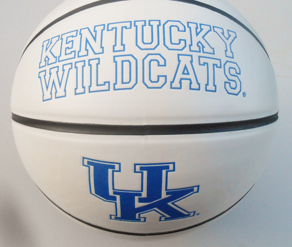 Charles Matthews Signed Kentucky Wildcats Logo Basketball w/JSA COA SD08606 C