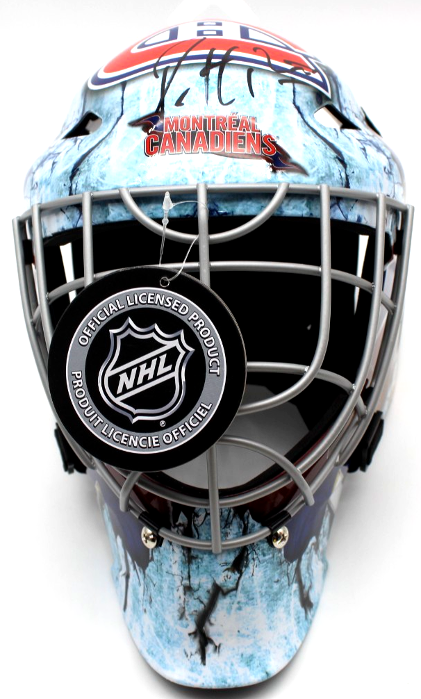 Patrick Roy Signed Montreal Canadiens Goalie Mask w/Beckett COA BW61132