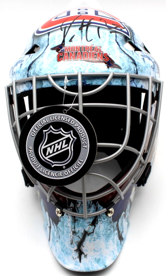 Patrick Roy Signed Montreal Canadiens Goalie Mask w/Beckett COA BW61132
