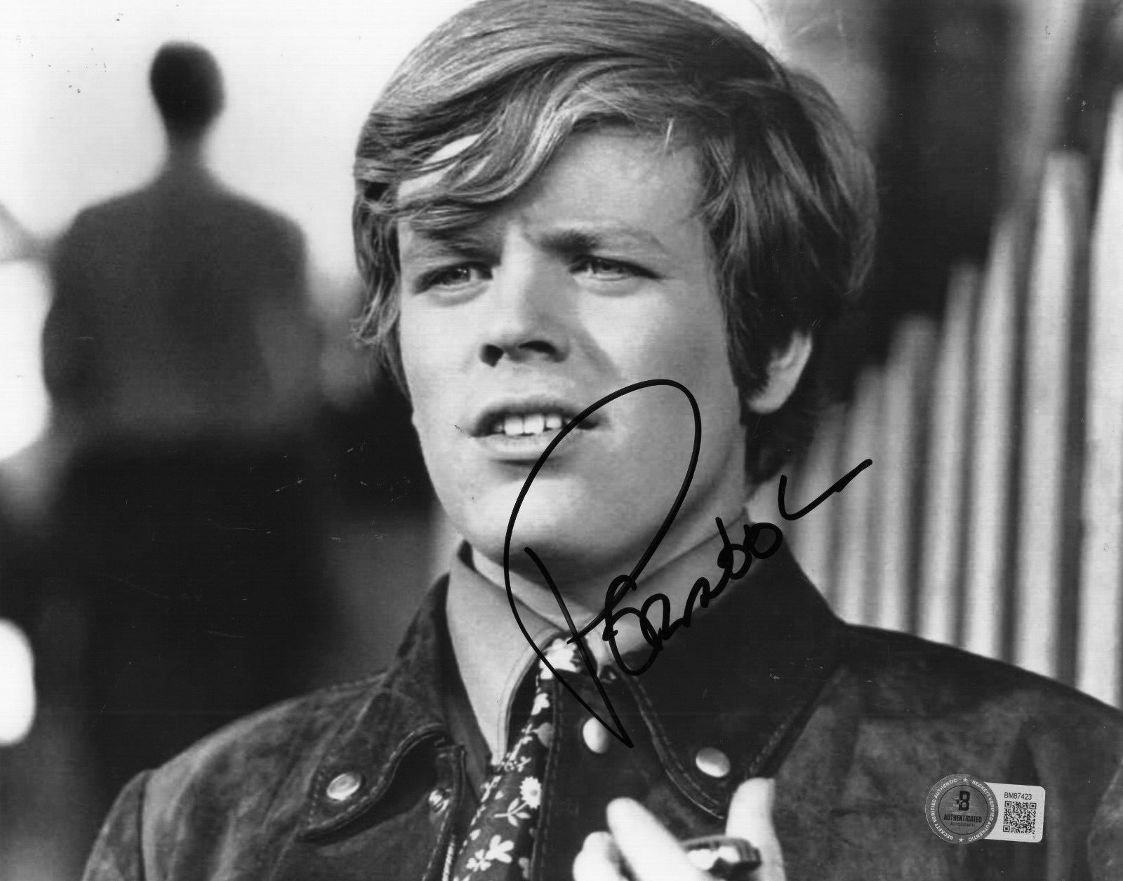Peter Noone Herman's Hermits Rock n Roll Signed 8x10 Photo w/Beckett COA BM87423