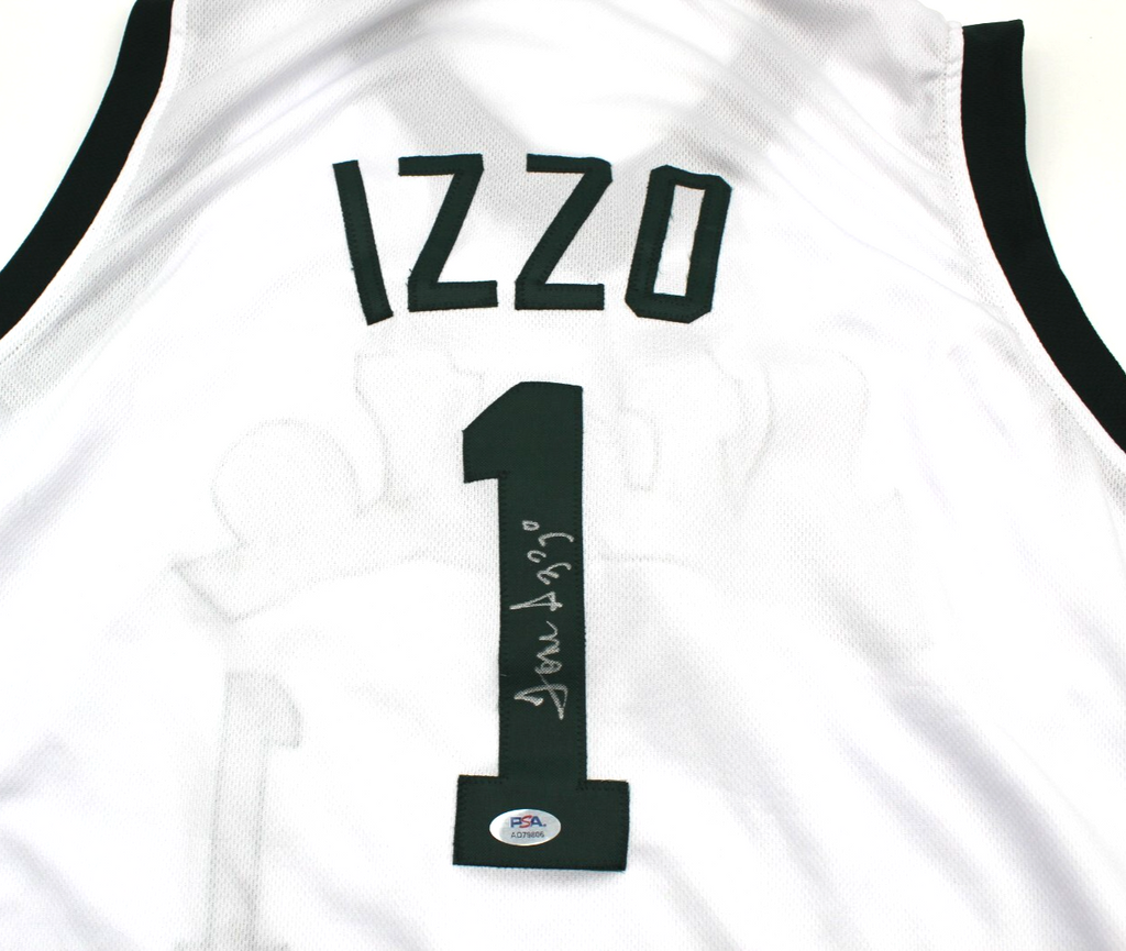 Tom Izzo Michigan State Spartans Signed Custom Jersey w/PSA DNA COA AO79806
