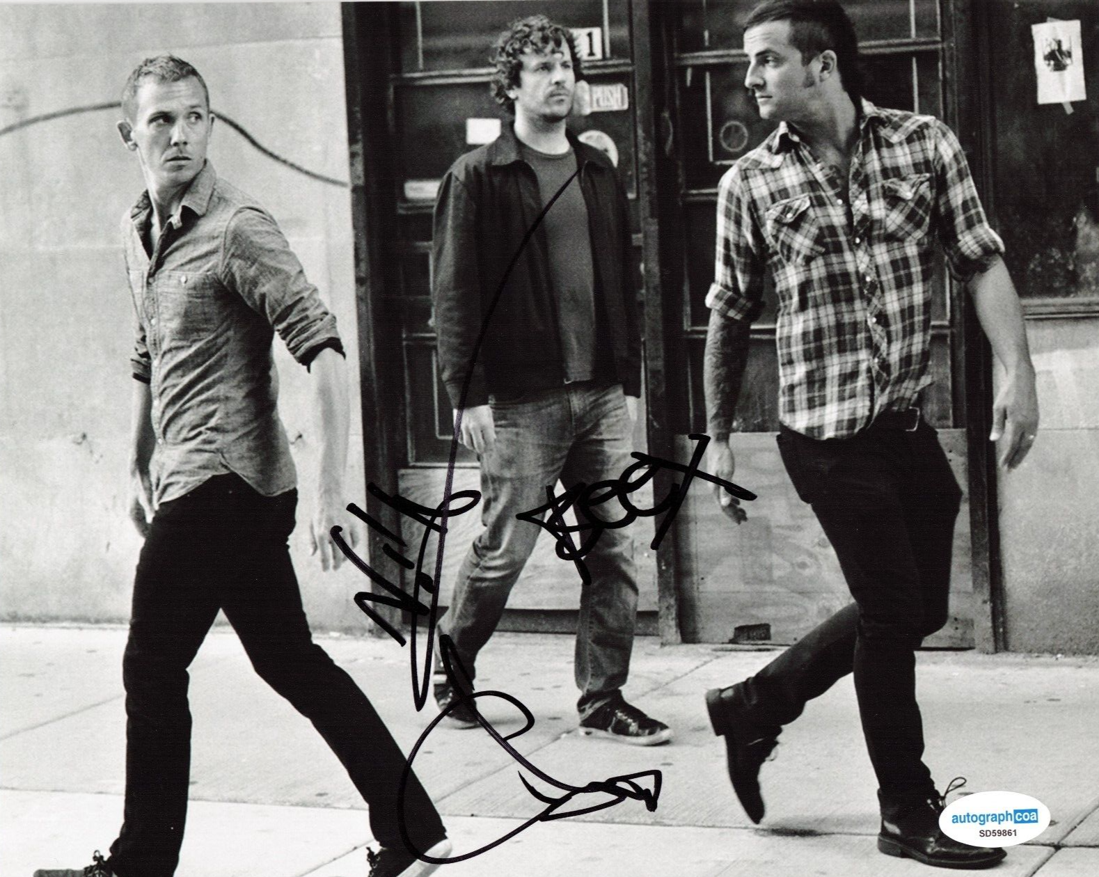 The Lawrence Arms American Punk Rock Group Signed 8x10 Photo w/ACOA SD59861