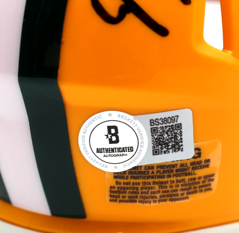 Jerry Kramer Green Bay Packers Signed Mini Football Helmet w/Beckett COA BS38097