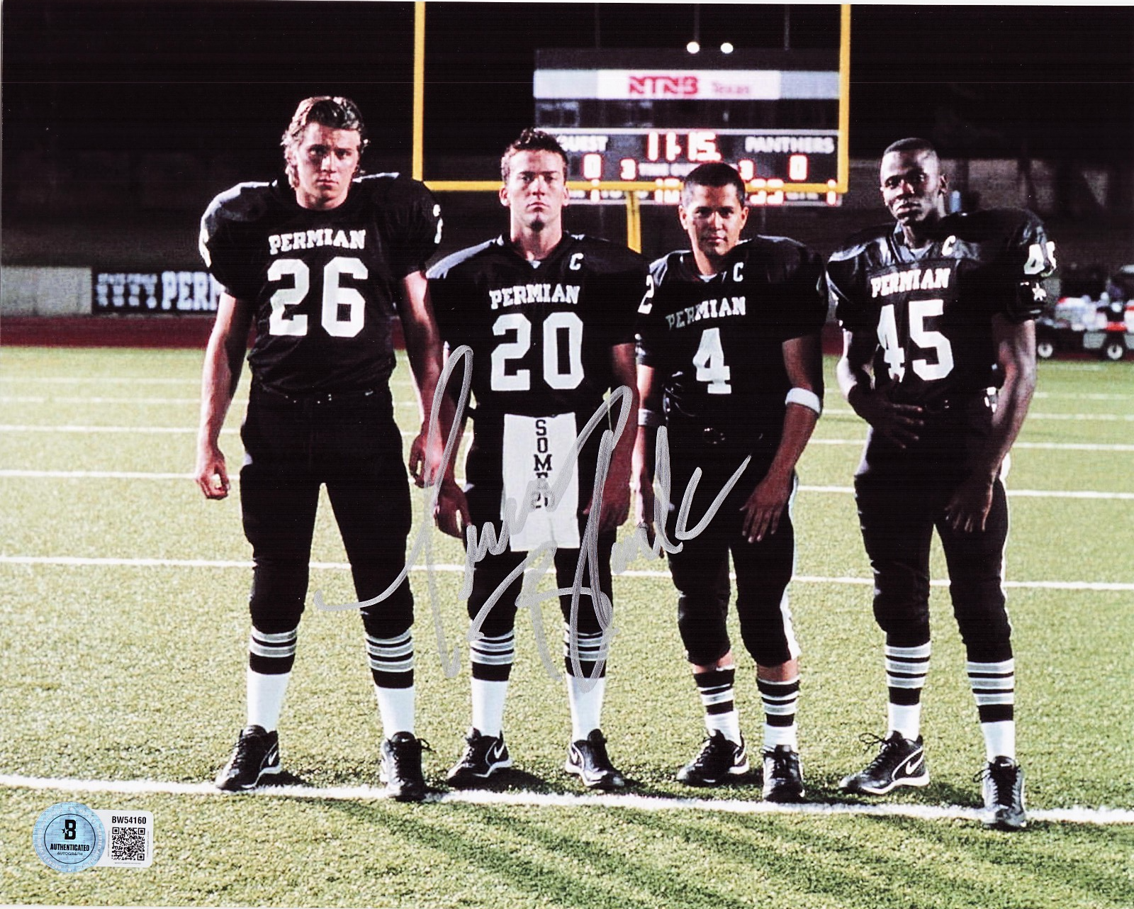 Lucas Black Friday Night Lights Signed 8x10 Photo w/Beckett BAS BW54160