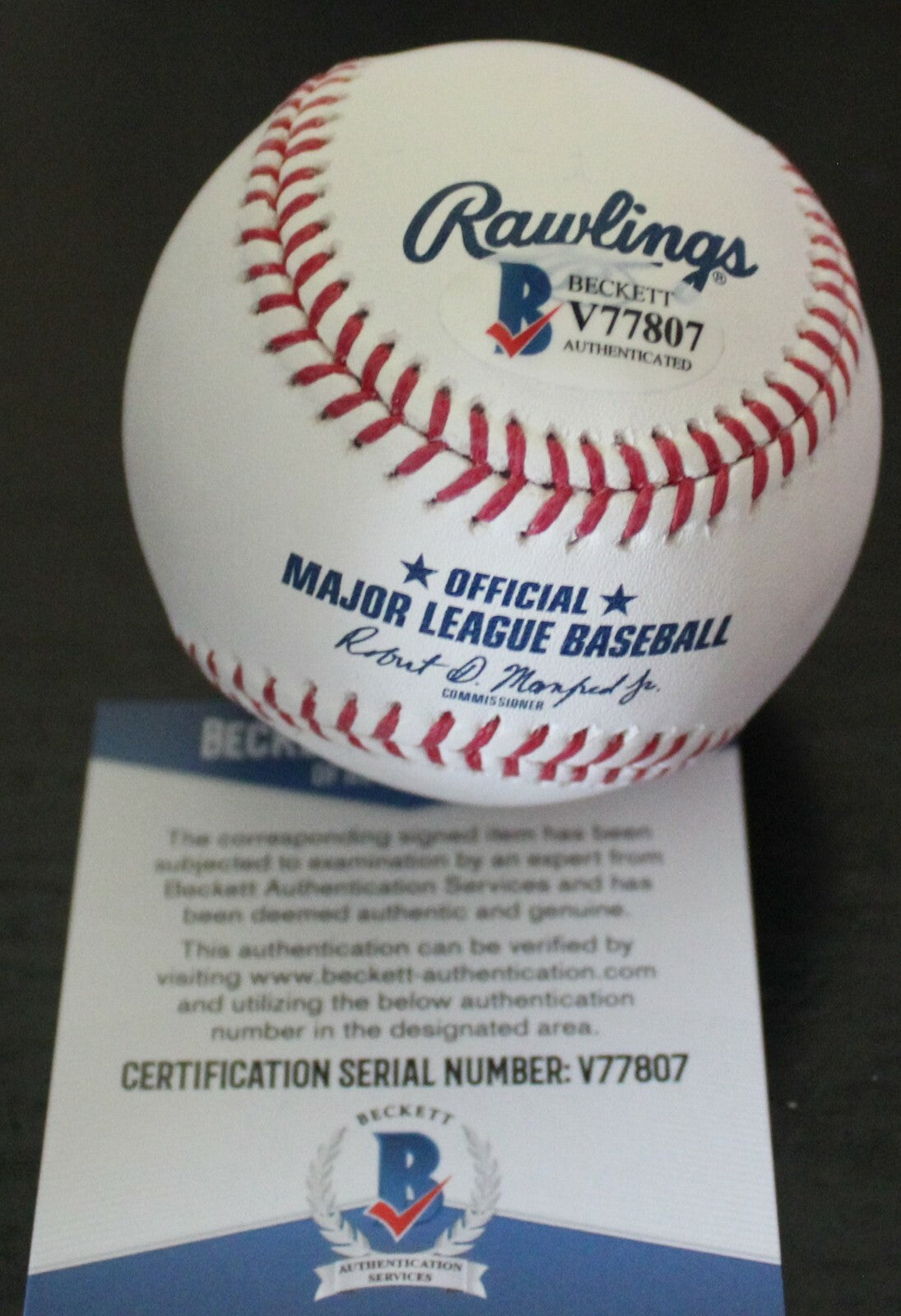 Austin Allen San Diego Padres Signed Major League Baseball W/Beckett COA V77807