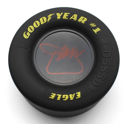Joe Gibbs Signed NASCAR Mini Good Year Racing Tire Redskins BECKETT COA BN71169