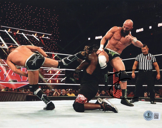 Tommaso Ciampa Wrestling WWE NXT Signed 8x10 Photo w/Beckett COA BP01613