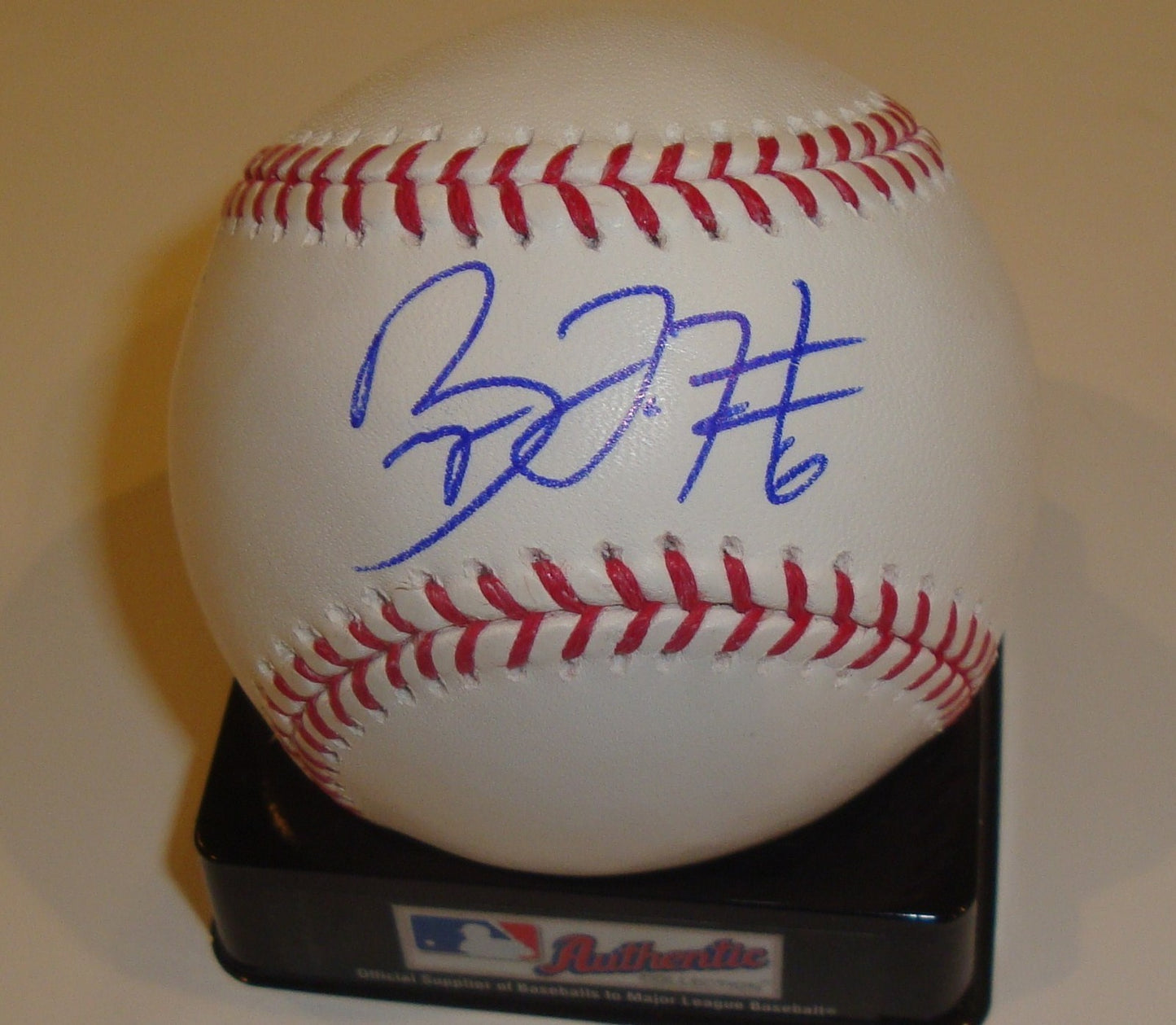 Bryan LaHair Signed Baseball w/COA Official MLB 2012 Chicago Cubs All Star