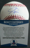 Forrest Whitley Houston Astros Signed Official Baseball W/Beckett COA V77825