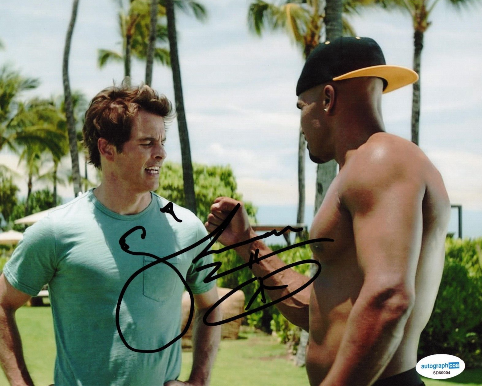 Shemar Moore S.W.A.T. Daniel Hondo Harrelson Signed 8x10 Photo w/ACOA SD60004