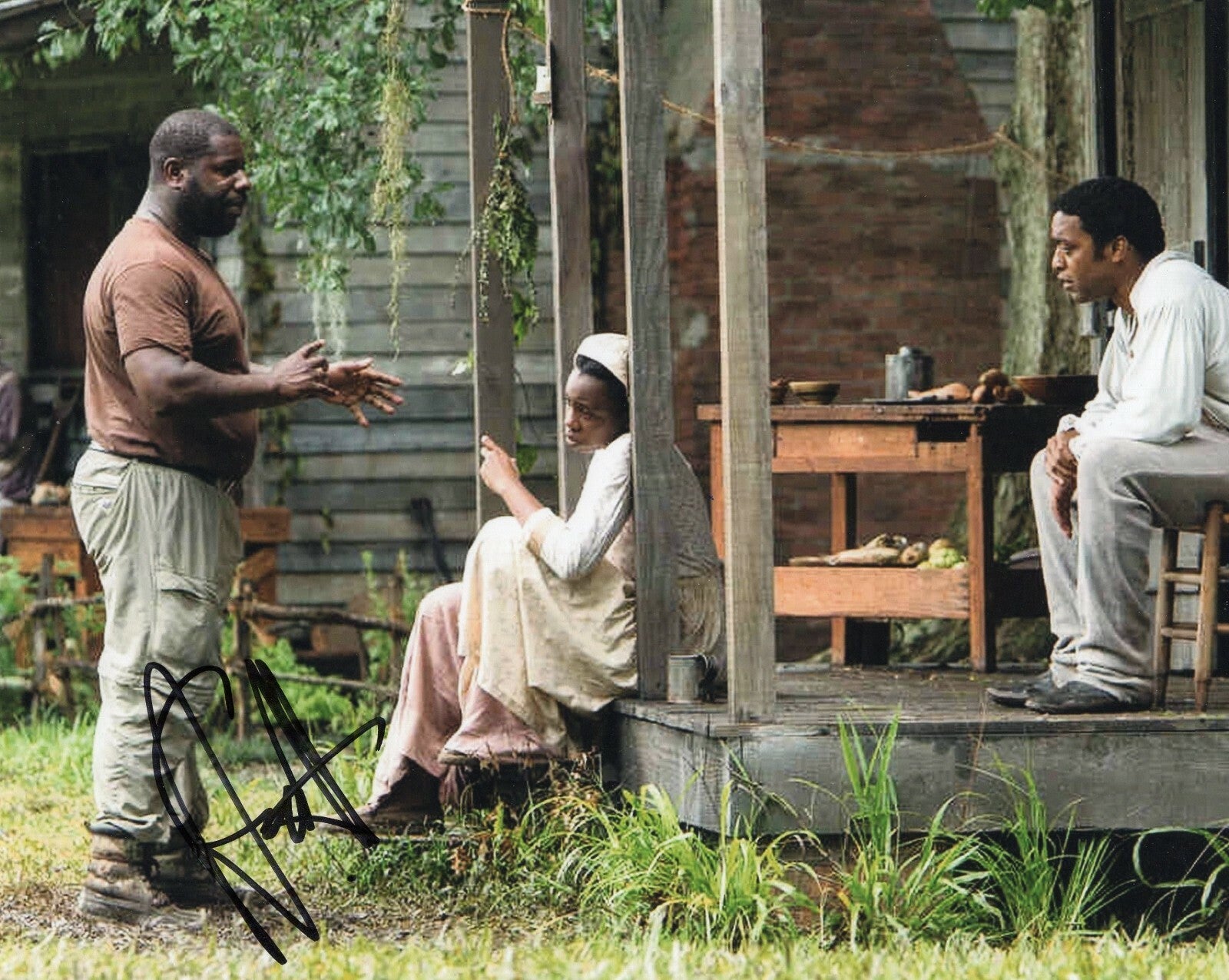 Steve McQueen Signed 8x10 Photo w/COA Director Films 12 Years A Slave     