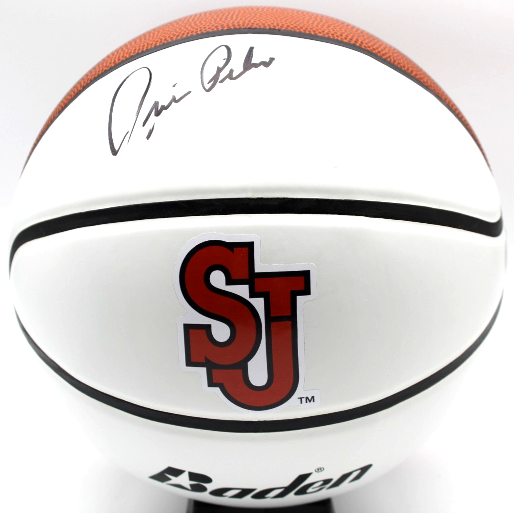 Rick Pitino Signed St. John's Red Storm Logo Basketball w/Beckett COA BW54010