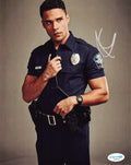 Rafael Silva Carlos Reyes 9-1-1 Lone Star Signed 8x10 Photo w/ACOA SD60054