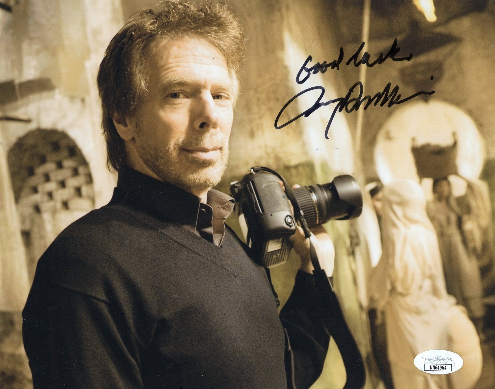 Jerry Bruckheimer Signed Movie Producer Top Gun 8x10 Photo w/JSA COA NN64964