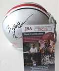 Zachary Harrison Signed Ohio State Mini Football Helmet w/JSA COA DD22751 C