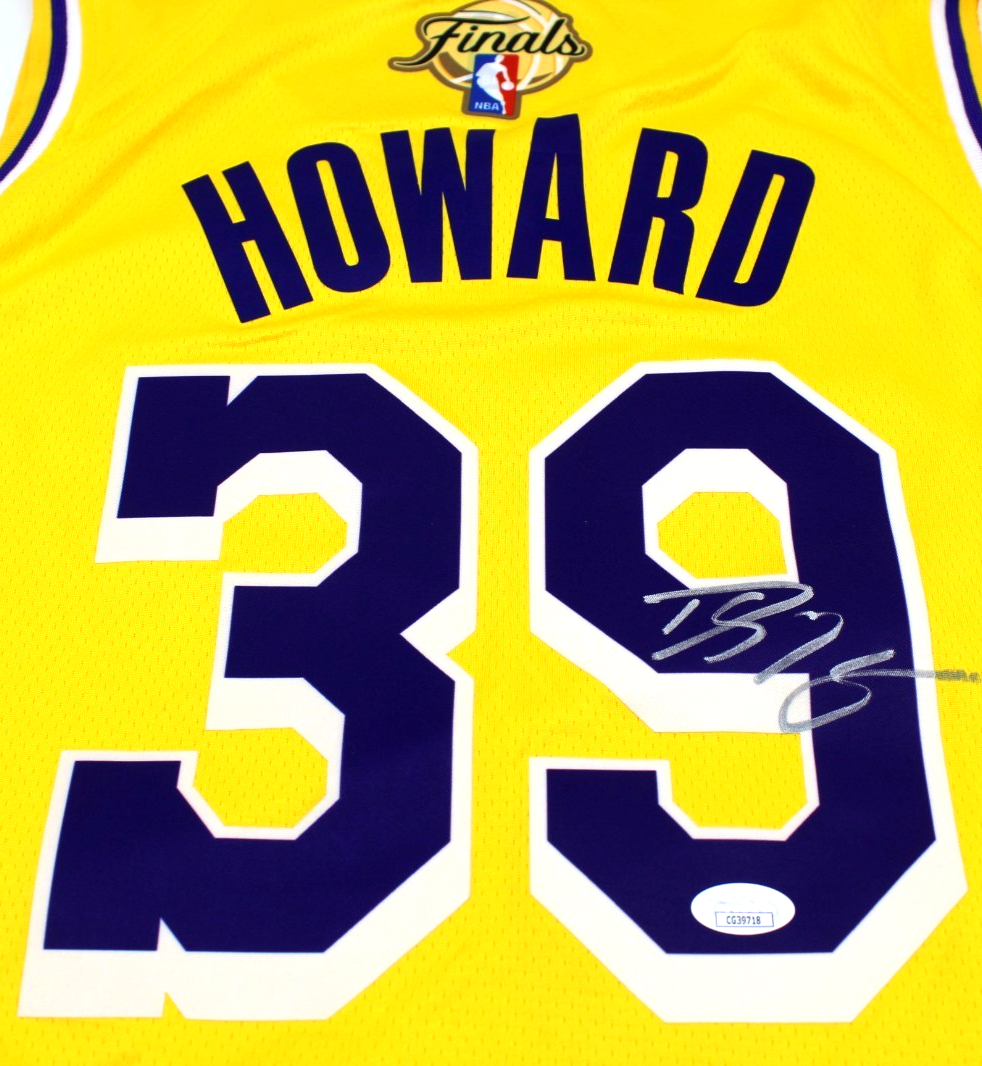Dwight Howard Signed Los Angeles Lakers XL Jersey W/JSA COA CG39718