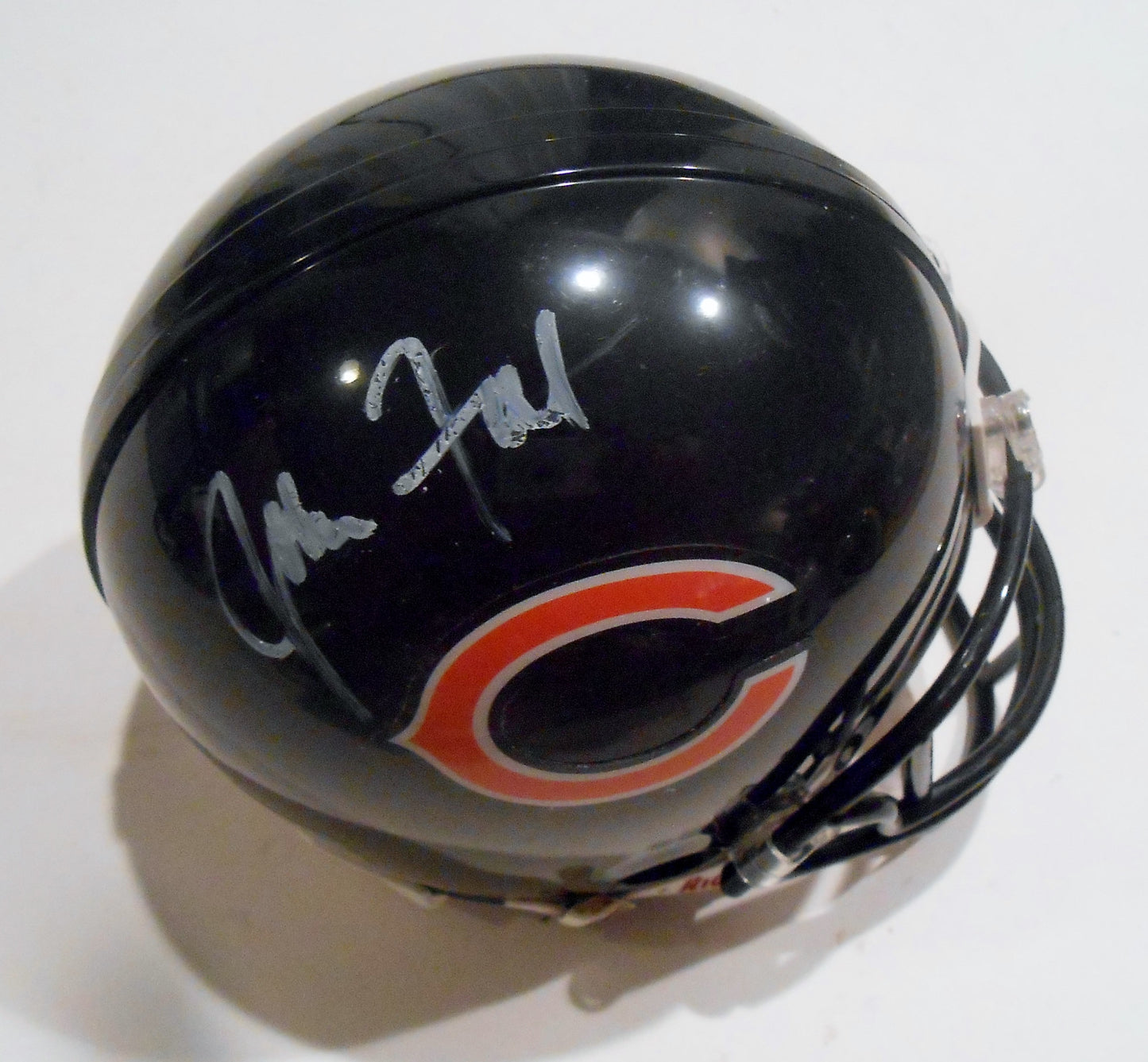 John Fox Signed Chicago Bears Football Mini Helmet w/COA 