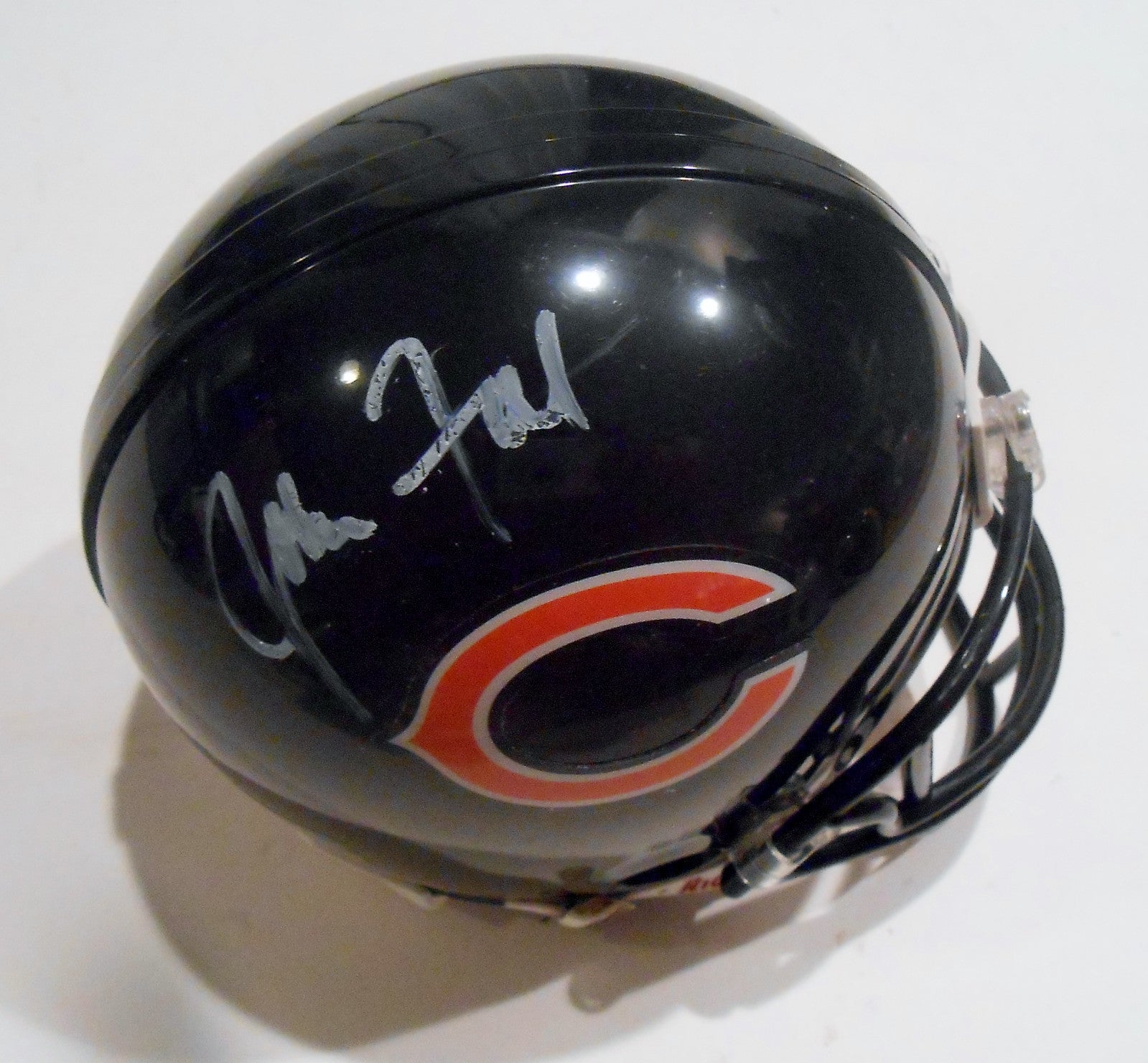 John Fox Signed Chicago Bears Football Mini Helmet w/COA 