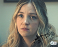 Abby Elliott Signed Bear TV Show Sugar Natalie 8x10 Photo w/Beckett COA BN07845