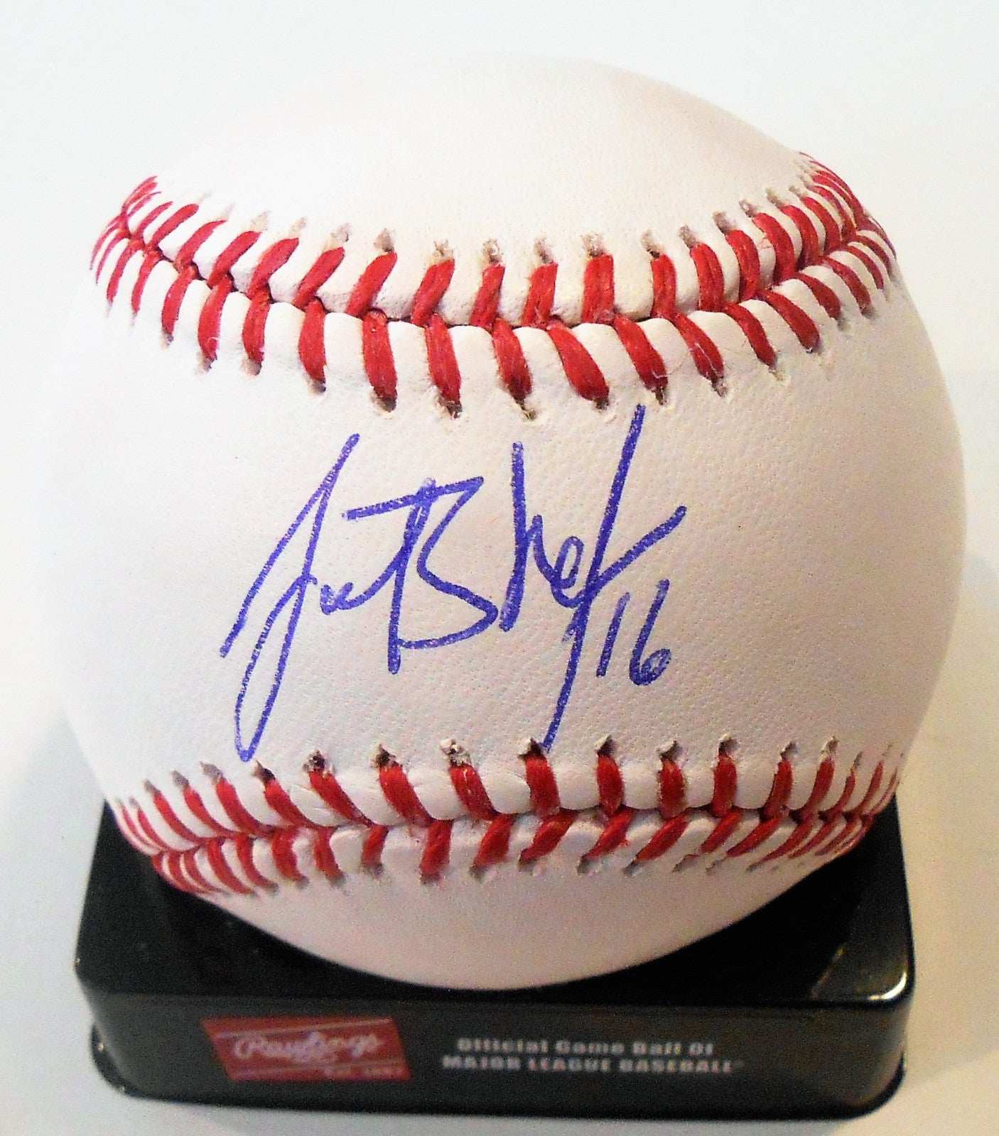 Justin Shafer Signed Official Major League Baseball W/COA Toronto Blue Jays