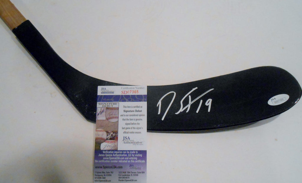 Dylan Strome Signed Stick Blade w/JSA COA  SD07365 Arizona Coyotes