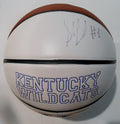 Skal Labissiere Signed Kentucky Wildcats Logo Basketball w/JSA COA SD08608