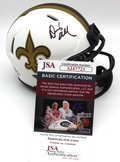 Dennis Allen Signed New Orleans Saints Mini Football Helmet w/JSA COA AJ47721