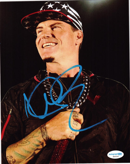 Vanilla Ice Signed 8x10 Photo Ice Ice Baby Rap Hip Hop w/ACOA SD27278