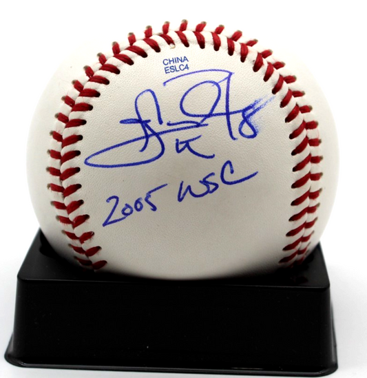 Carl Everett Signed White Sox Minor League Baseball w/Beckett BAS BT78127