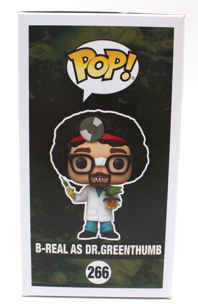 B-Real AS Dr. Greenthumb Cypress Hill Signed Funko Pop w/Beckett COA BH014008