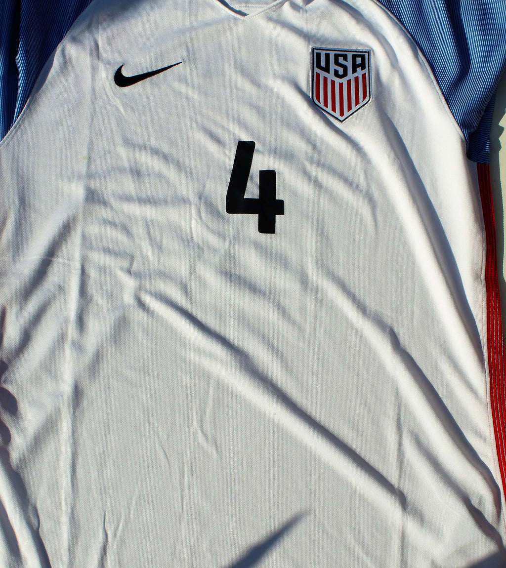 Michael Bradley Signed Team USA Soccer Jersey w/COA United States