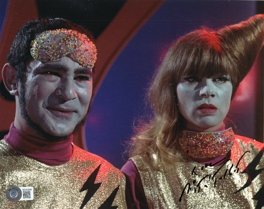 Nita Talbot Signed The Monkees Sunshine Factory 8x10 Photo w/Beckett COA BD42896