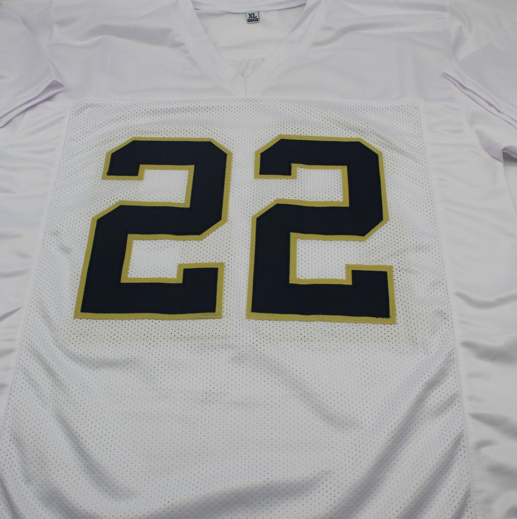 Logan Diggs Signed Custom White Notre Dame Football Jersey w/JSA COA PLACT