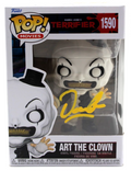 Damien Leone Signed Art The Clown Terrifier Funko Pop 1590 w/Beckett COA BT56266