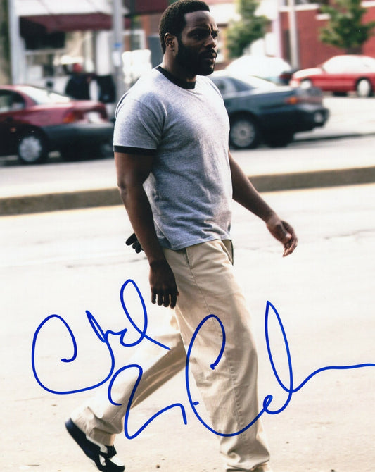 Chad Coleman Signed 8x10 Photo w/COA The Wire Cutty The Walking Dead #2     