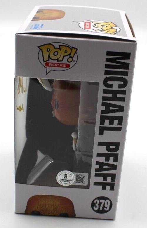 Michael Pfaff Tortilla Man Slipknot 379 Signed Funko Pop w/Beckett COA BN37875