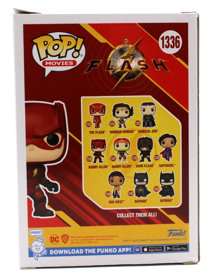 Grant Gustin Signed Barry Allen The Flash Funko Pop 1336 w/Beckett COA BU41109
