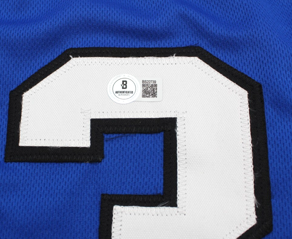 Egor Demin Signed BYU Cougars Brigham Young Custom Jersey W/Beckett COA BS22739