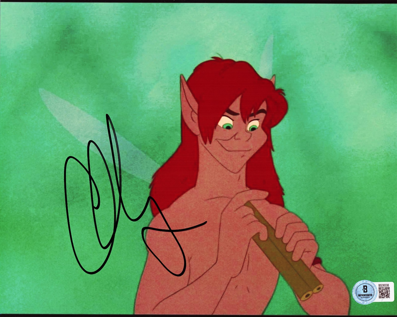 Christian Slater Signed FernGully Last Rainforest 8x10 Photo W/Beckett BS38338