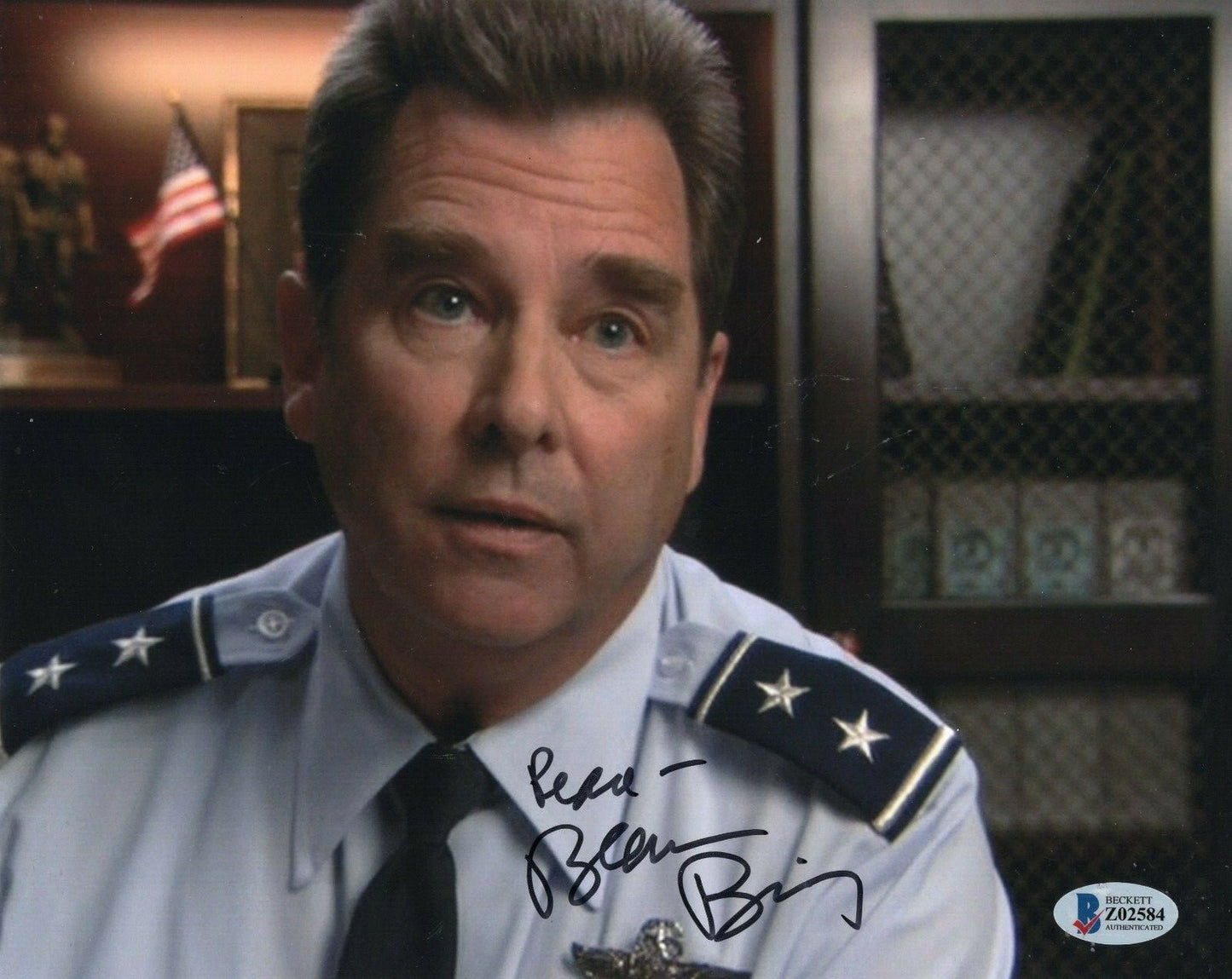 Beau Bridges Signed The Fabulous Baker Boys 8x10 Photo w/Beckett COA Z02584